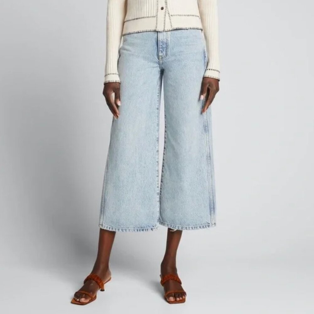 KHAITE ELLA PANTS | NET-A-PORTER | SIZE 26 | Designer Blue Jeans Women